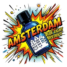Попперс Amsterdam Blue Light District 24 мл